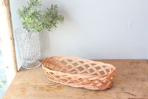 ポーランド製東欧のかご柳バケットバスケットトレー