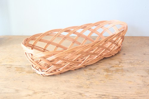 ポーランド製東欧のかご柳バケットバスケットトレー